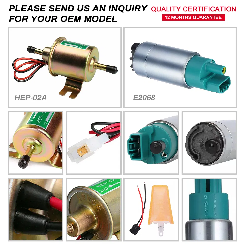 Универсальный электрический топливный насос для автомобилей