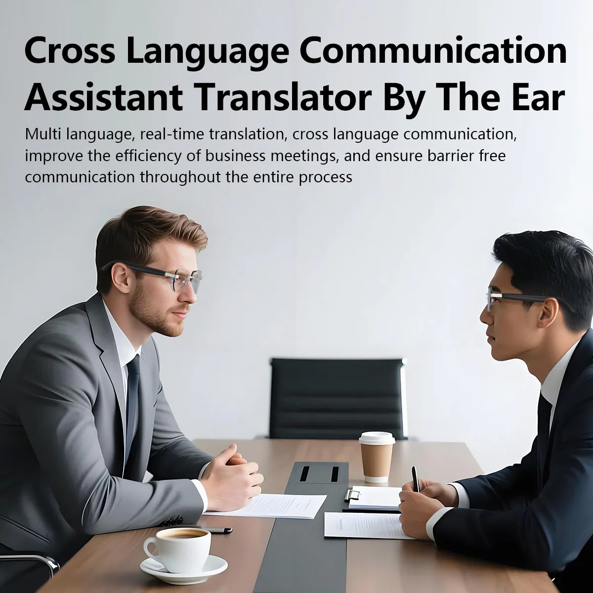 Умные очки A19 с переводом встреч и беспроводной зарядкой