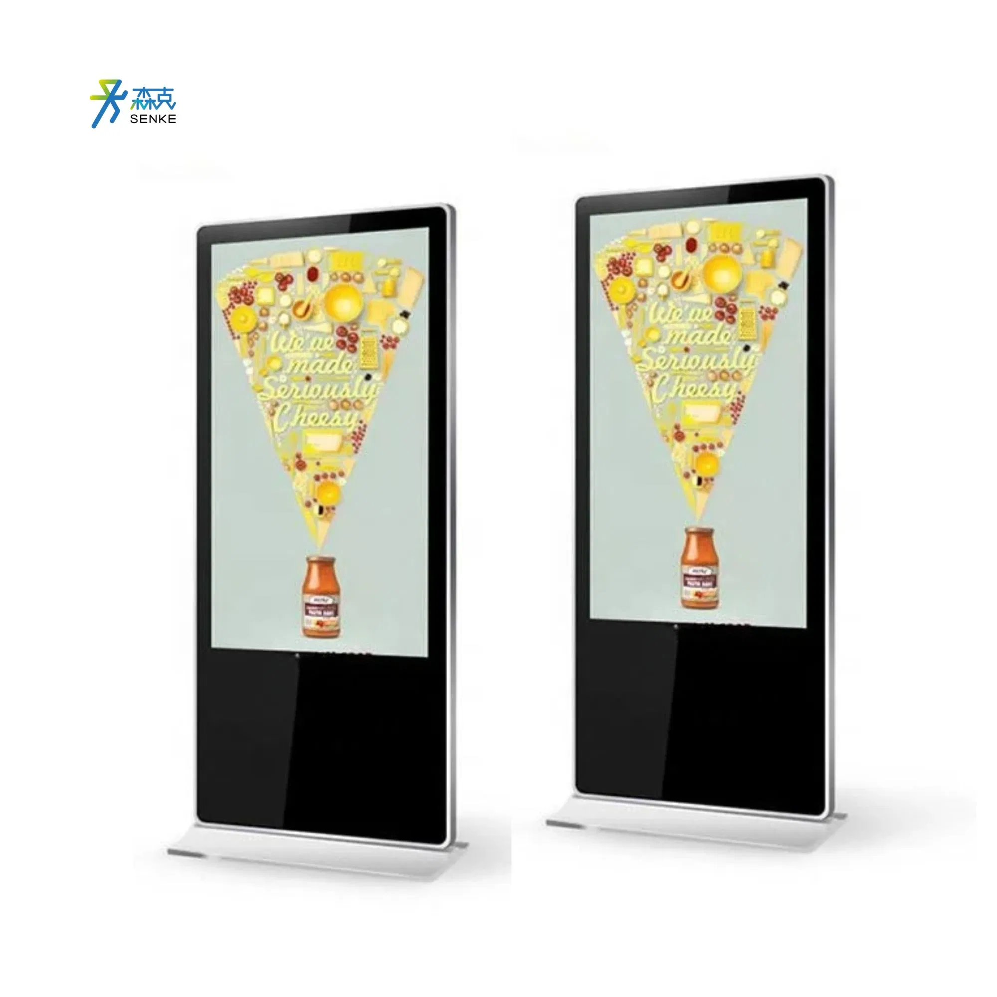 65'' Android 4K LCD Monitor Advertising Kiosk