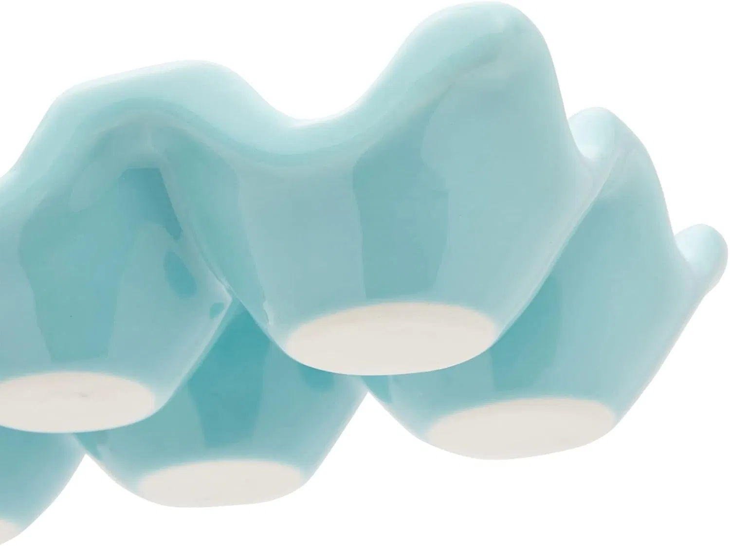 Commonly Used Green Porcelain Egg Plate Holds 12 Eggs