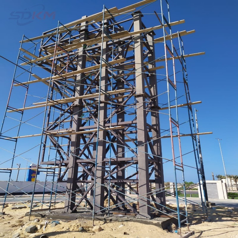 Galvanized Steel Shed Design for Industrial Warehouse Garage Workshop Use