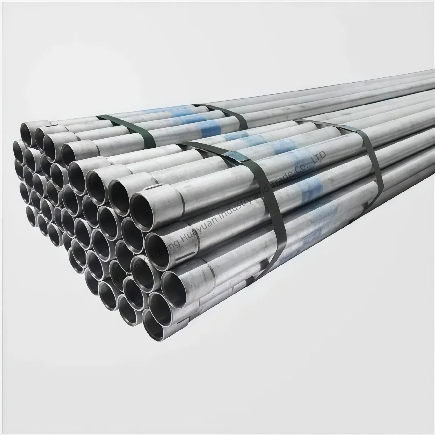 Customized Galvanized Steel Round Pipe En 10219 S235jrh S275joh Standard