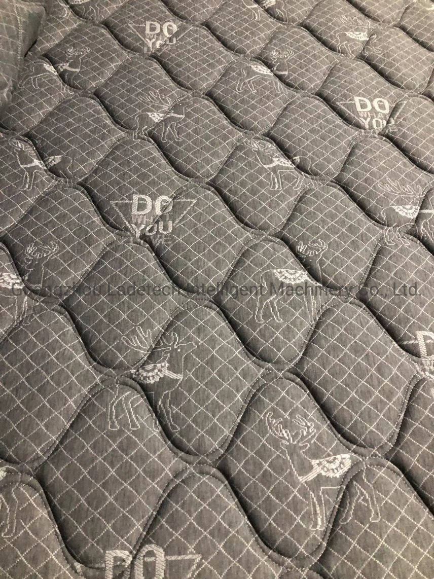 High Quality Mattress Knitted Topper Quilted Fabric With Multineedle Or Single Needle Pattern