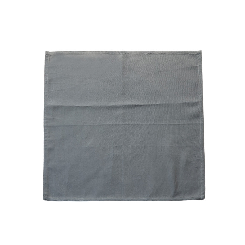 Tablecloth Umbrella Hole Black Linen Napkin Embroidery Table Cloth Square Table Cloth
