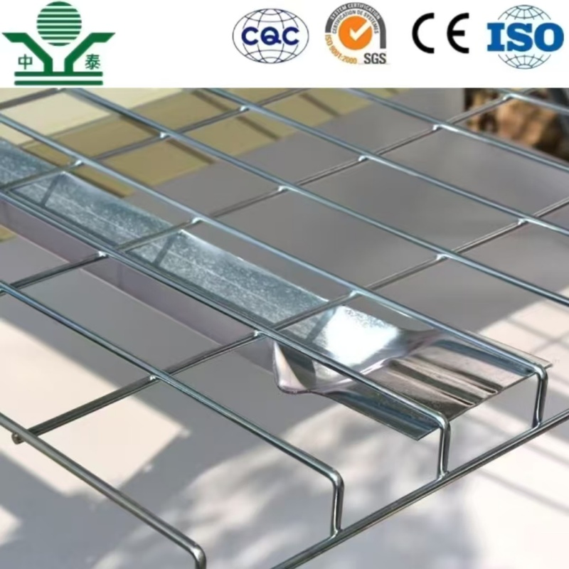 Zhongtai 4"X4" Mesh Electro-Galvanized Steel Industrial Wire Mesh Decking 4'x20' for Warehouse Loading Platforms