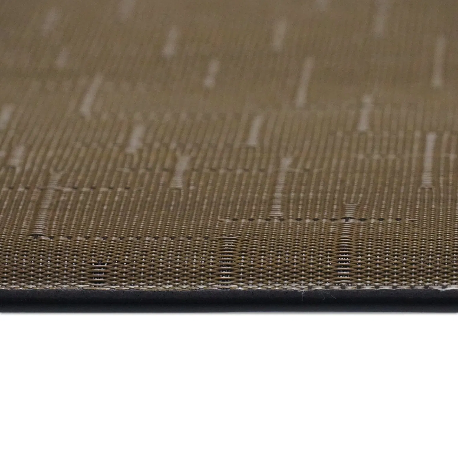 Bamboo Pattern Woven Vinyl Anti Fatigue Kitchen Mat