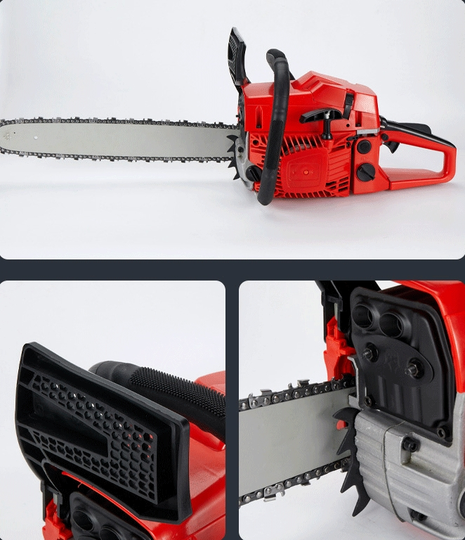 2.2kw High Power Gasoline Saw 58cc Two-Strokes Chainsaw