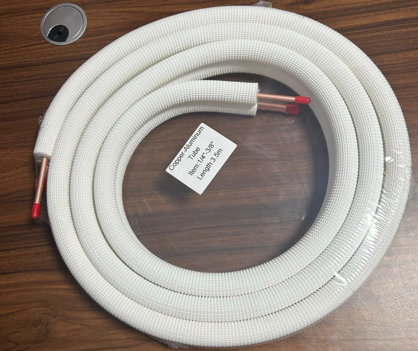 1/4 Insulated Copper Aluminum Tube for Central Air Conditioner