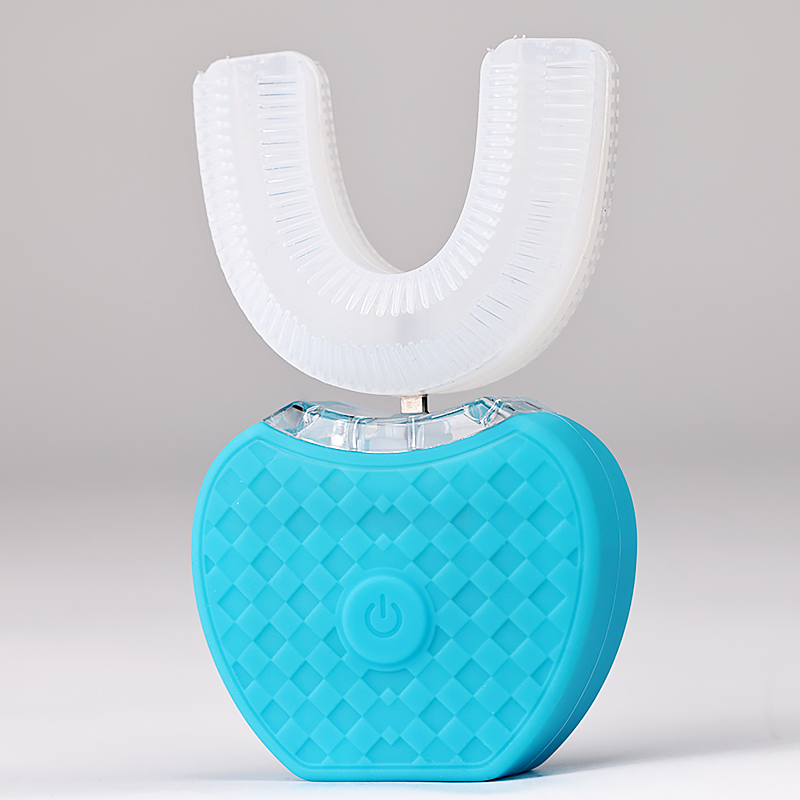 Ultrasonic 360 Degree U Shape Intelligent Automatic Toothbrush for Helthy Care, Lazy Toothbrush Brushing Teeth Only 10 Second