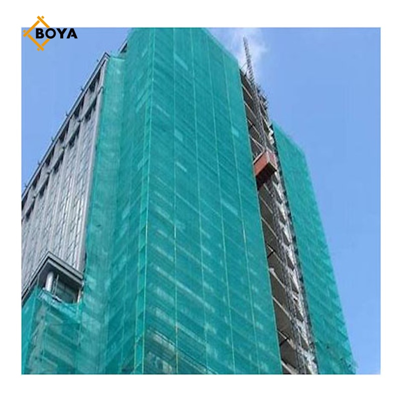 Strengthened Plastic Building Construction Safety Net, Plastic Safety Fence Shade