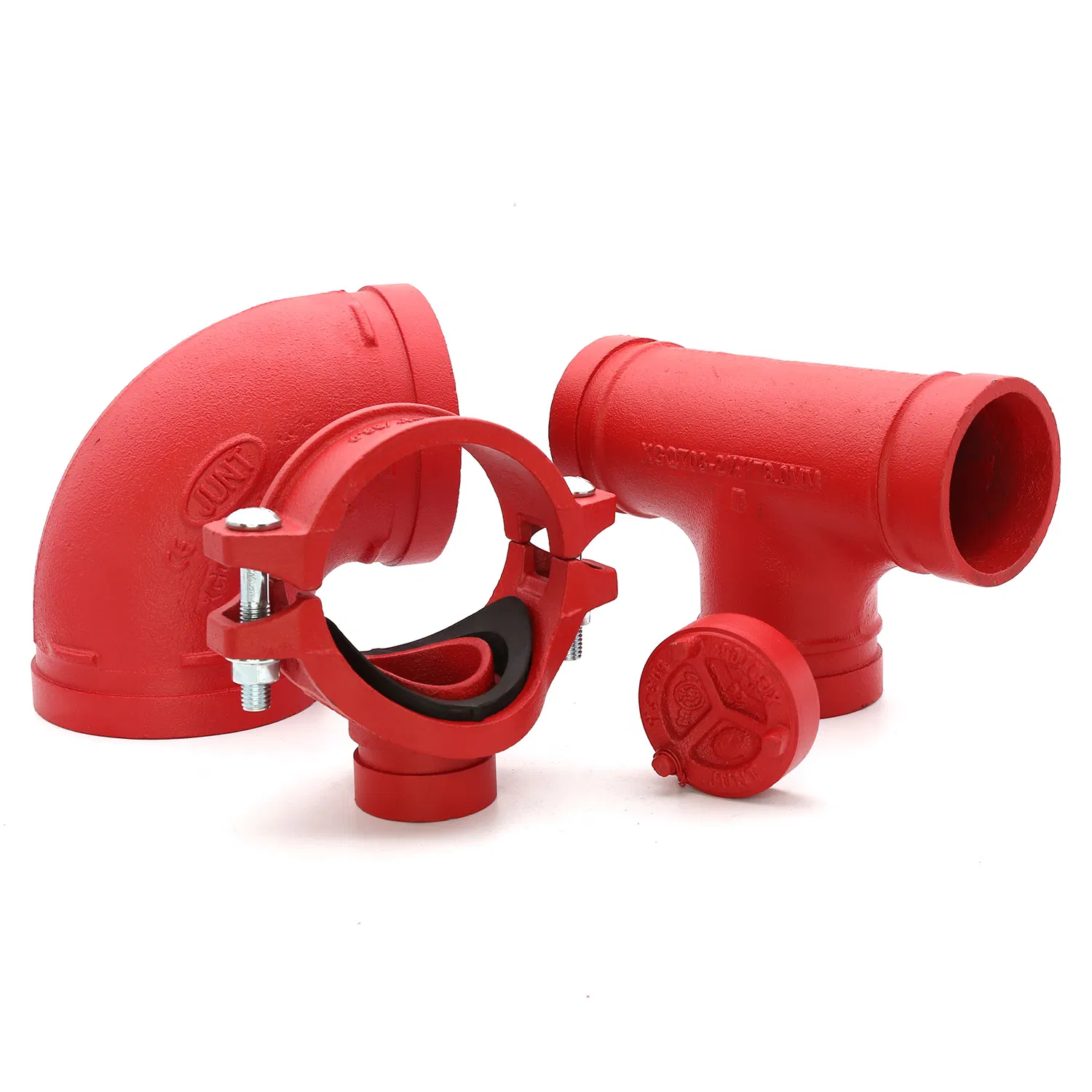 FM /UL Approved Grooved Fitting U-Bolts/Bolted Mechanical Tee Manufacturer