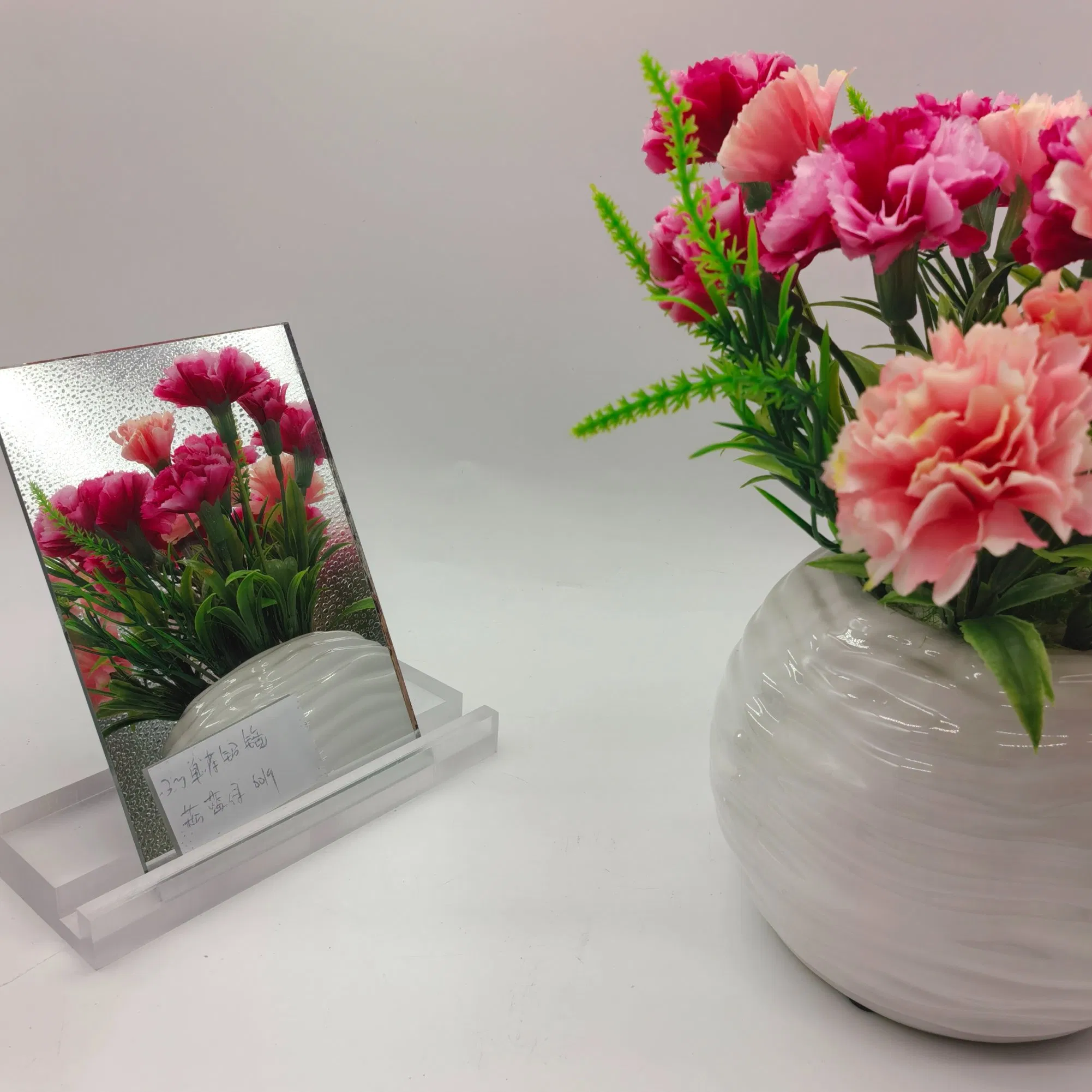 3/4/5/6mm Clear/Ultra Clear/Bronze Single Aluminum Safety Mirror for Furniture/Slide Door