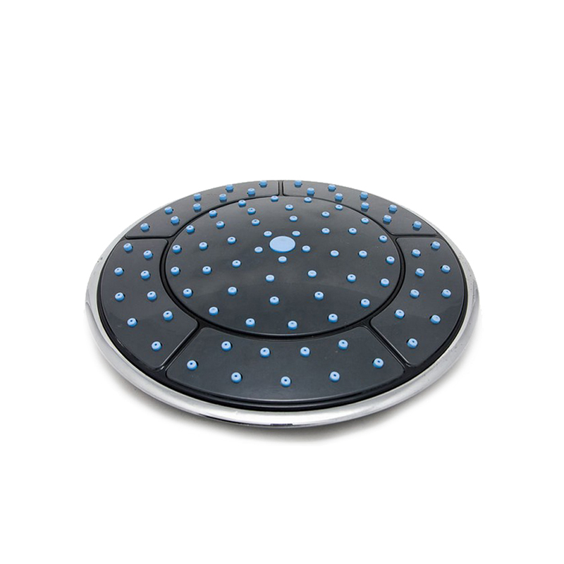 Proway Round Plastic Rainfall Mist Shower Head for Home/Bathroom/Shower Cabin