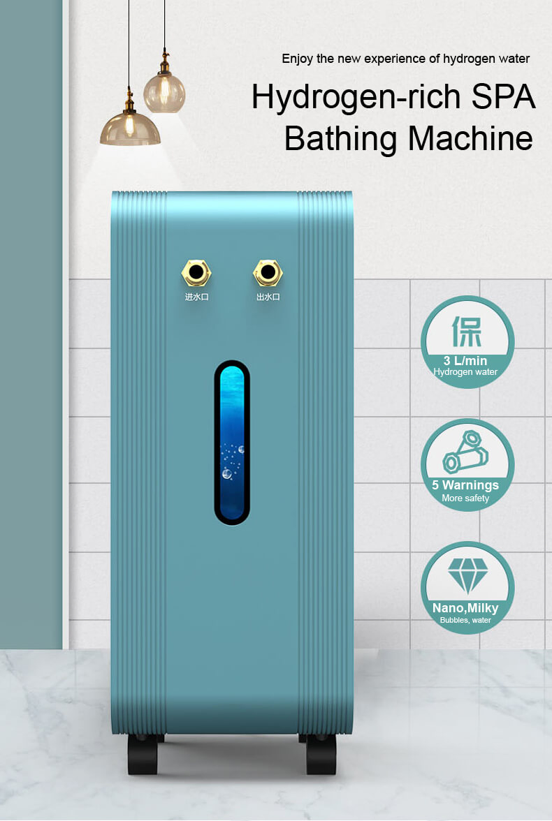 Kenagic Kangen Water Machine Hydrogen Water with Nano Bubble for Ionic SPA Bath