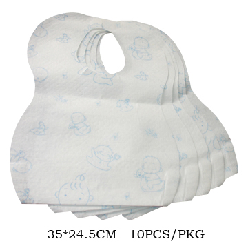 Disposable Nonwoven Baby Care Bibs