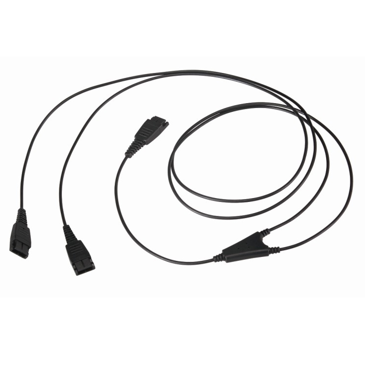 Шнур Y-GQD для гарнитур Jabra Gn, совместимый с Quick Disconnect