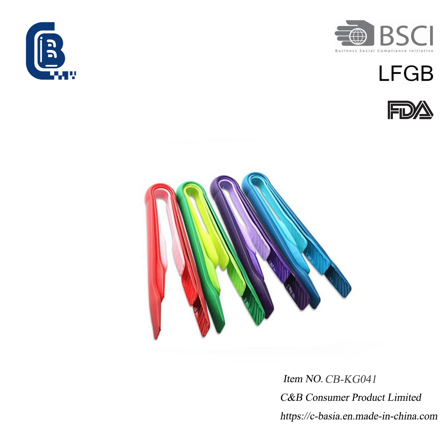 Щипцы для барбекю и сервировки из пищевого пластика