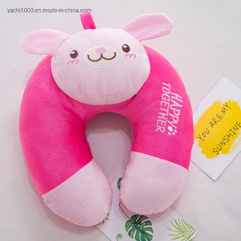 Cute Cartoon Soft U Shape Plush Neck Cushion