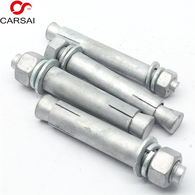 Анкерный болт оцинкованный 8.8 с шестигранной головкой