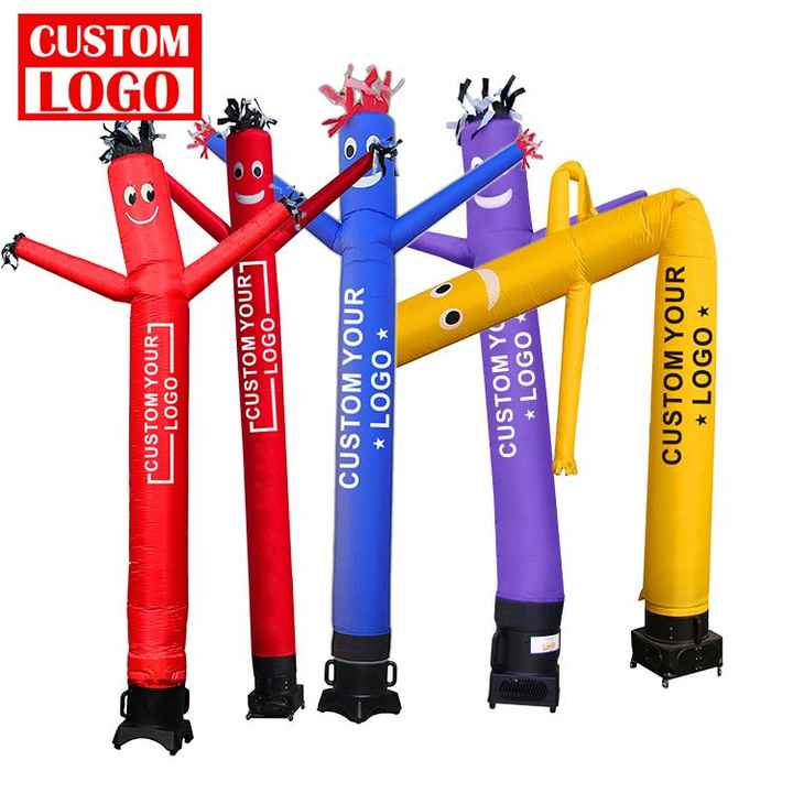 10FT 15FT 20FT Red Air Dancer for Decoration Advertising Inflatable Products