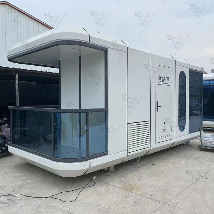 Ready to Ship Mobile Prefab Houses Space Capsule Home Sleeping Pod Capsule House for Living