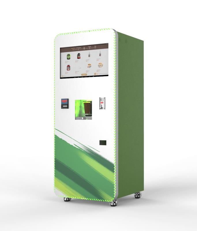 New Arrival 27inch Touch Screen Protein Shake Vending Machine for Gym Automatic Self-Service Coffee Vending Machine