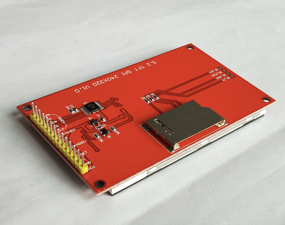 Дисплей TFT 3.2 дюйма 240x320 с сенсором и ILI9341
