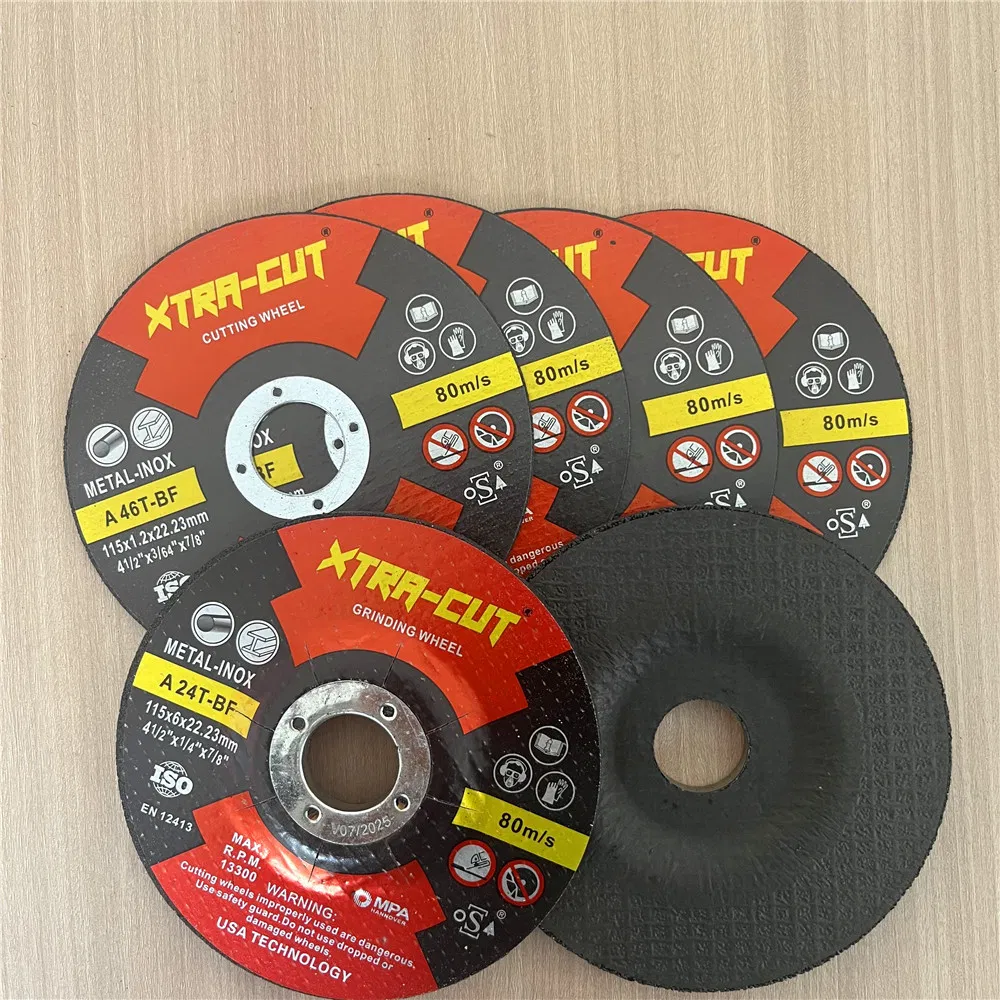 Flexible Grinding Wheel Cut off Diamond Tool Roller Wheel Cutting Disc 115mm