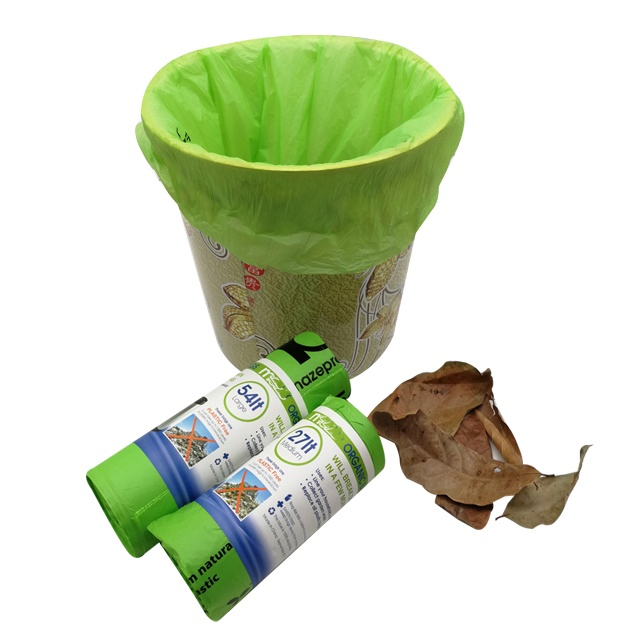 Biodegradable Corn Starch Compostable Plastic Packaging Bag in Roll