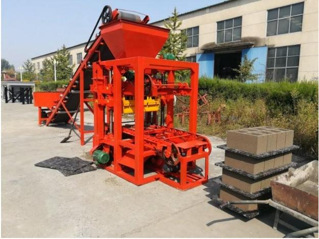 Qtj4 - 25 Automatic Concrete Block Forming Brick Making Machine