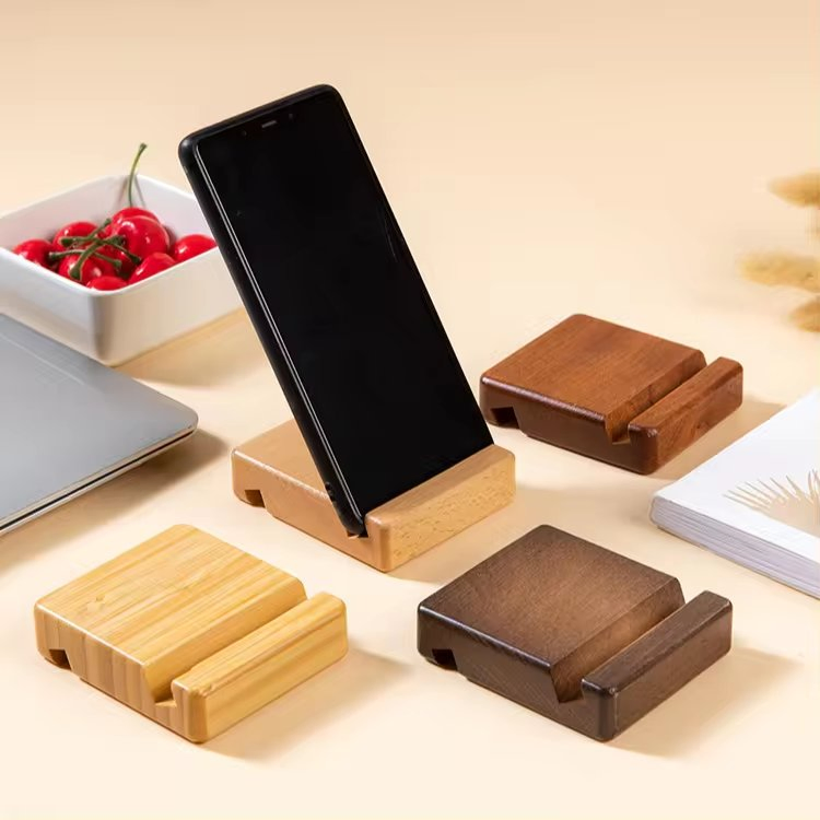 Wooden Phone Holder Wooden Mobile Phone Stand Wooden Cell Phone Stand Tablet Wooden Holder