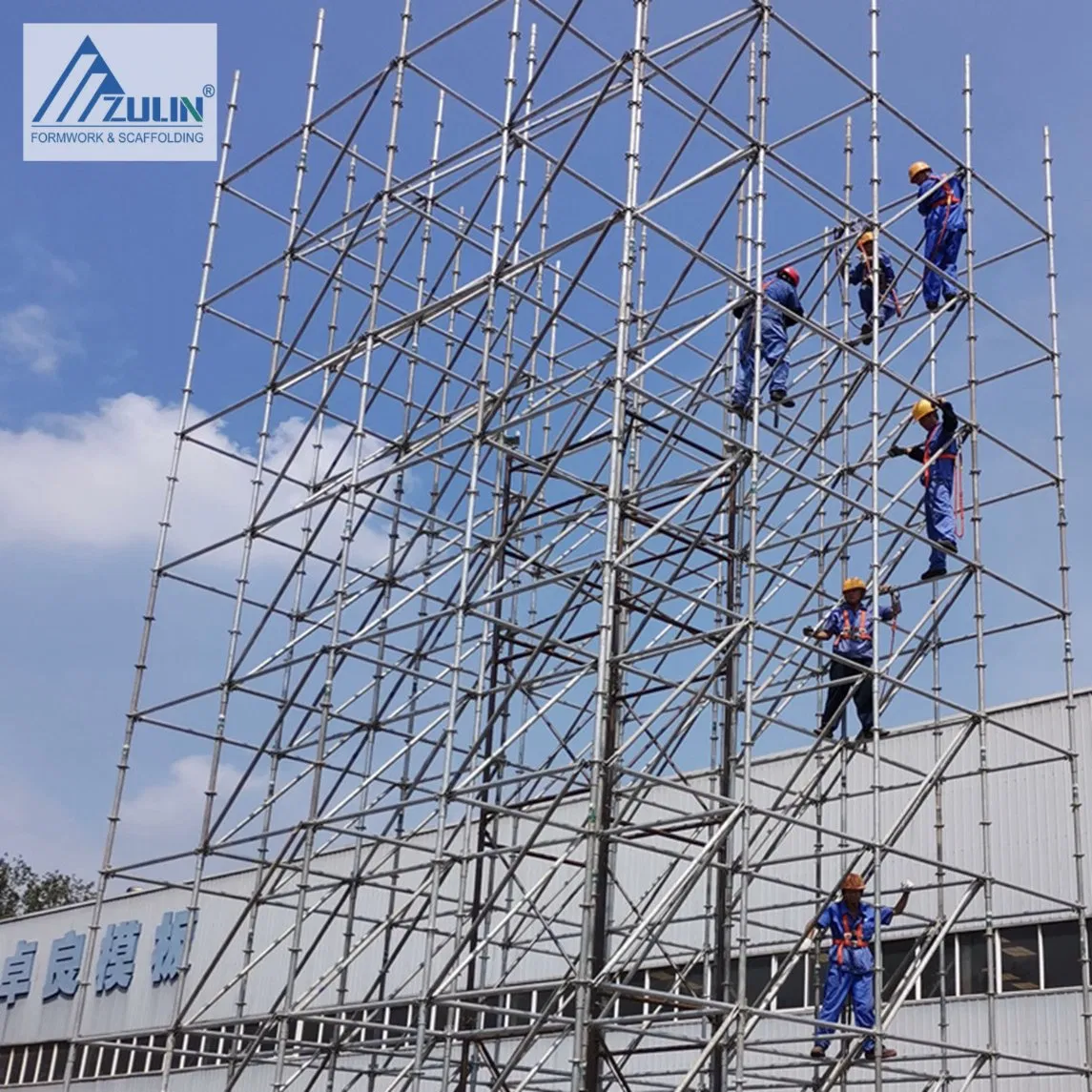 Steel Heavy Loads Layher Clamp Building Material Scaffolding System with Good Service
