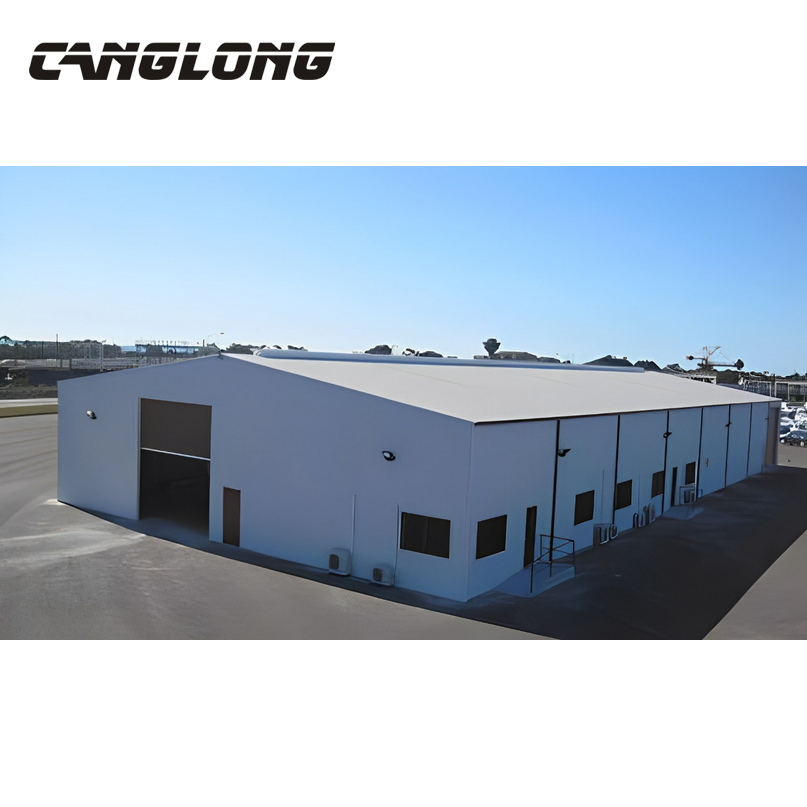 Prefabricated Low-Cost Metal Steel Structure Design Steel Frame Warehouse