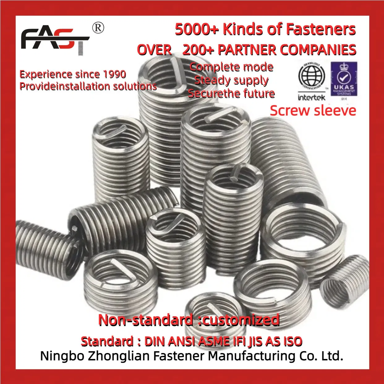 Precision-Engineered Screw Sleeve for Sensitive Applications