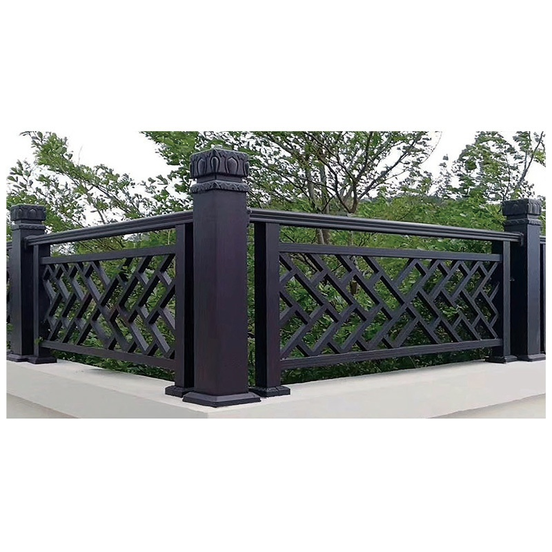 Aluminum Alloy Balcony Guardrail Suitable for Modern Villa Garden