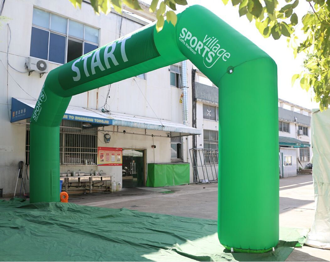 Custom Giant Welcome Start Finish Line Inflatable Entrance Arch