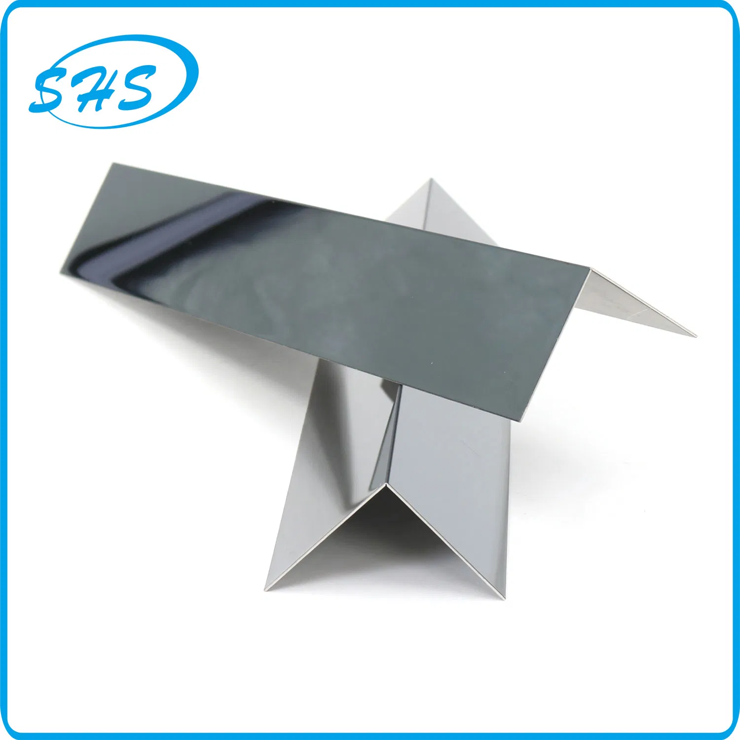 Stainless Steel V-Shape Angle Profile Used as Wall Corner Protector