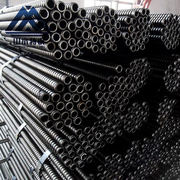 R25 R32 R38 R51 Prestressed Anchor Rock Support Bolt Fully Threaded Self-Drilling Anchor Carbon Steel Anchor