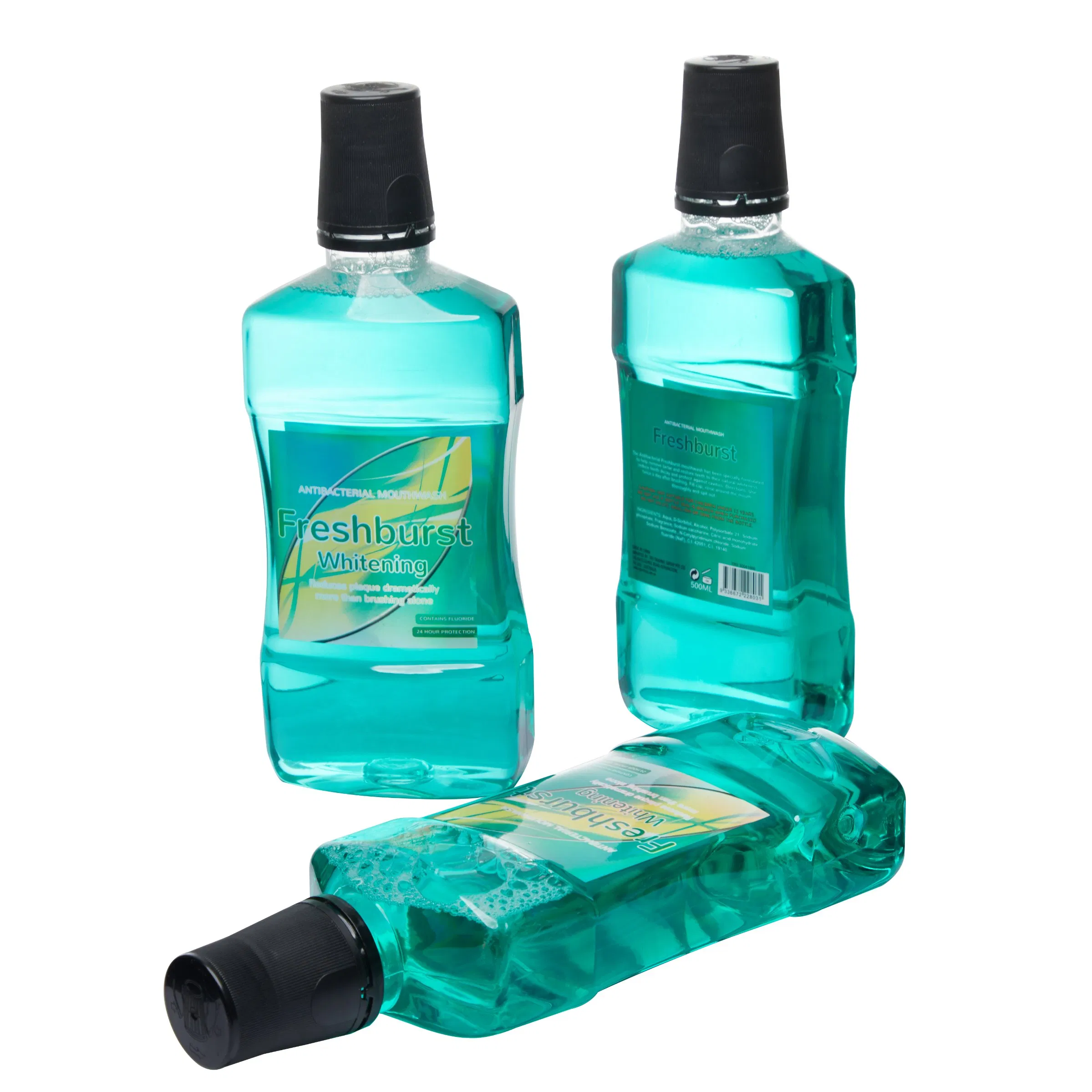 500ml Private Label Freshburst Mouthwash Mint Mouth Wash Oral Care