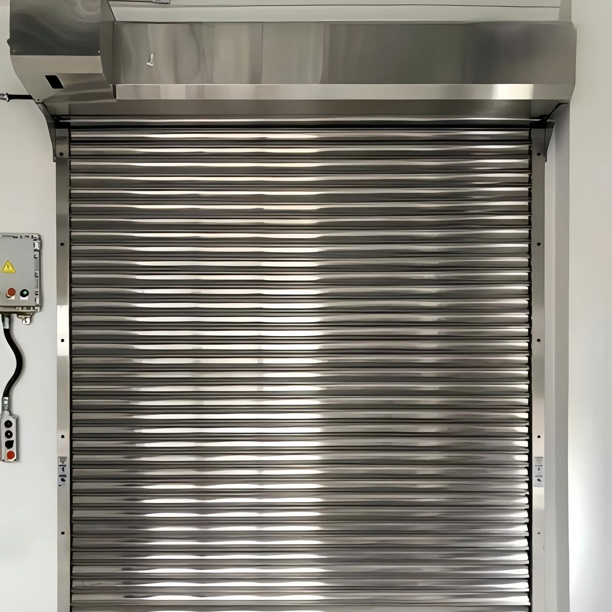 3c Security 3 Hours Stainless Steel or White Fire Rated Roll up Fire Resistant Rolling Shutter Door