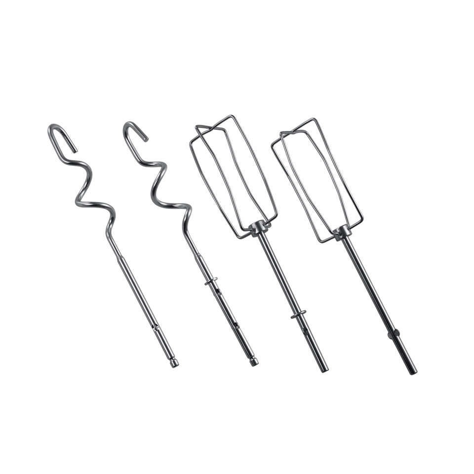 Kitchen Gadgets Semi Hand Mixer Egg Beater Dough Hooks Egg Whisk