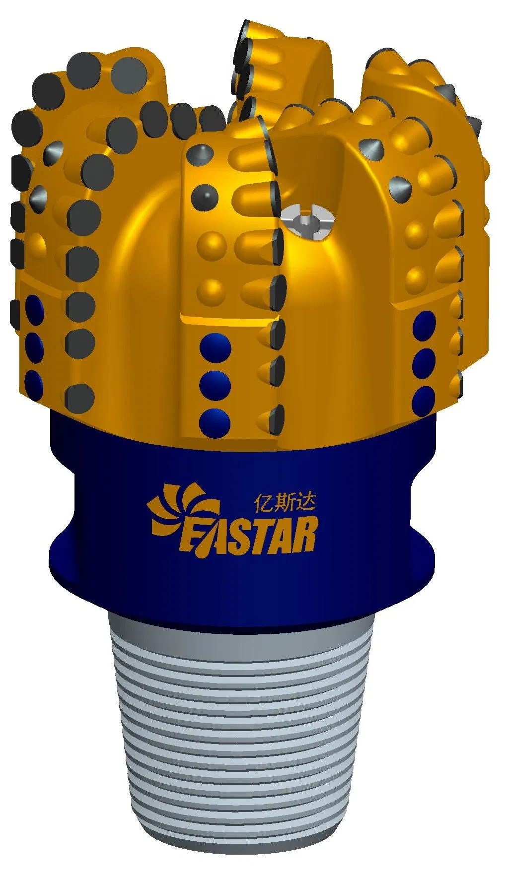 PDC направленное долото для точного бурения нефтегазовых скважин