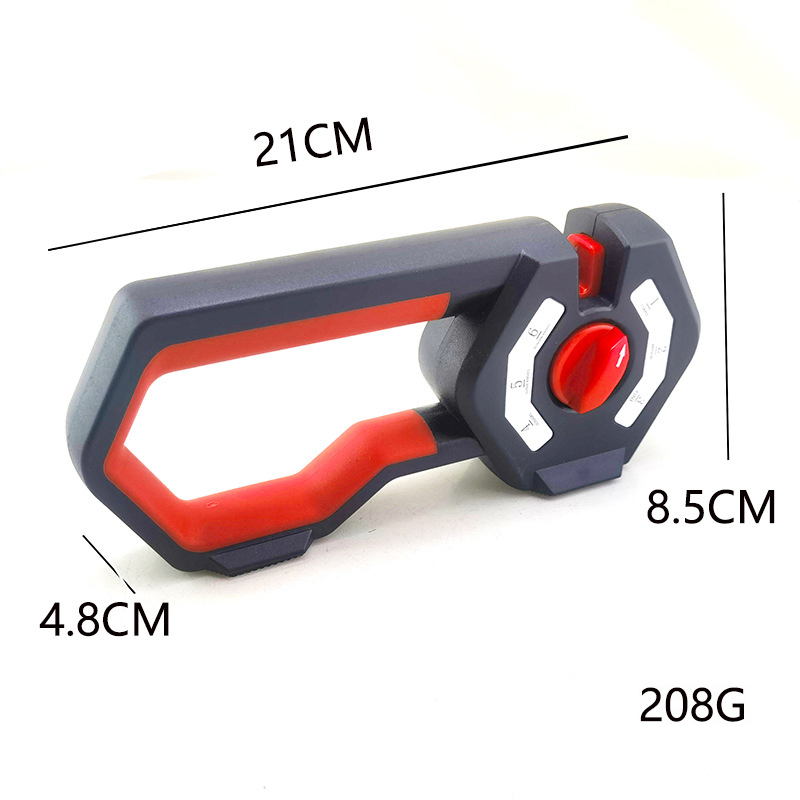 Creative Adjustable Angle Six Stage Steel Sharpening Knife Sharpener with Color Box
