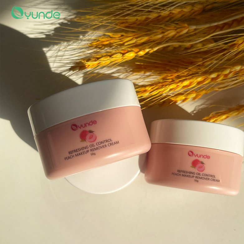 Organic Peach Extract Makeup Remover Cream