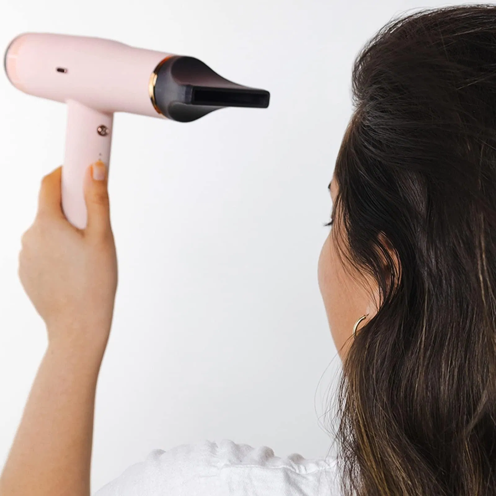 Fashionable Quiet Brushless 4X Faster Drying 3 Heat & Speed Settings Hair Dryer
