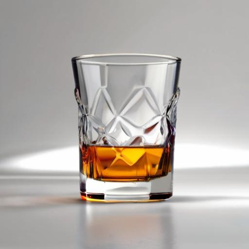 Globe Whiskey Glasses with Etched World Map - Unique Design 10oz