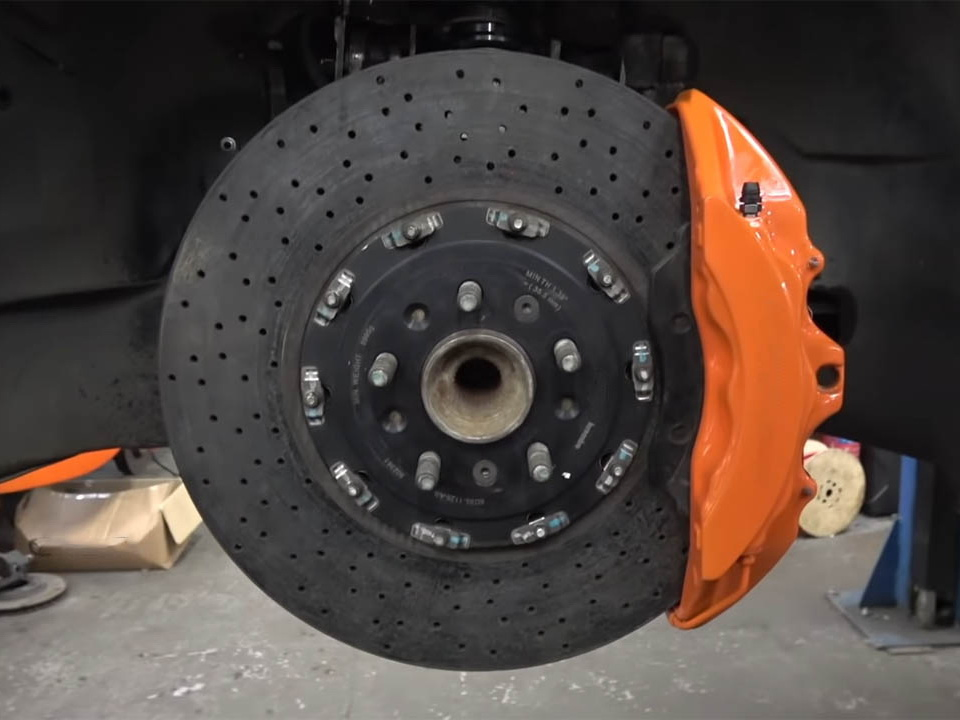 Карбон-керамический тормозной диск Audi R8 RS5 RS7 RS6 TTRS