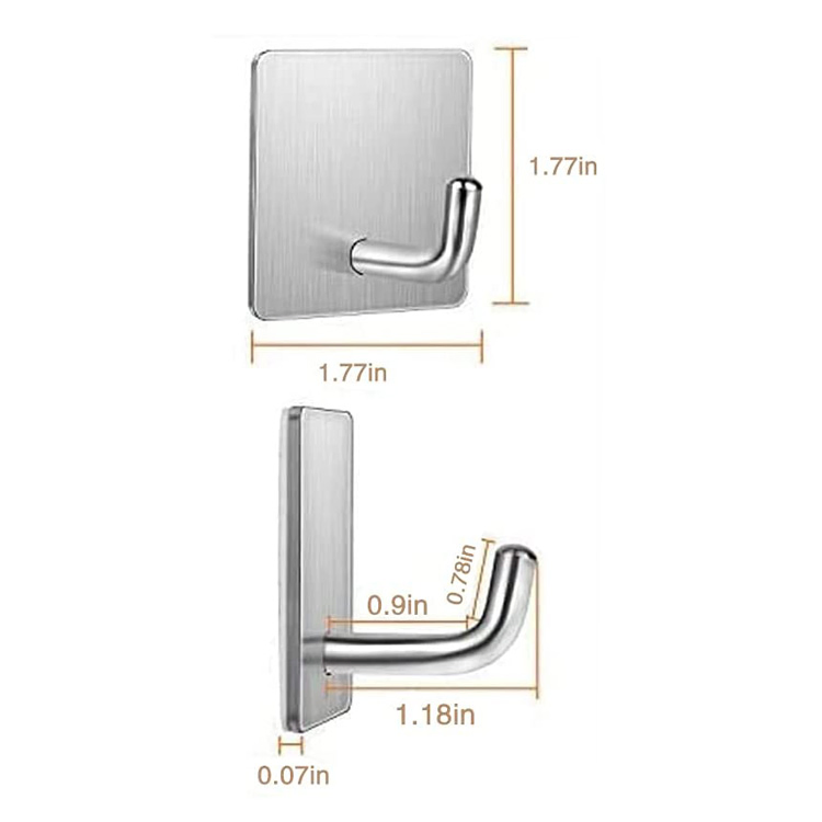 Крючки самоклеящиеся для кухни и ванной