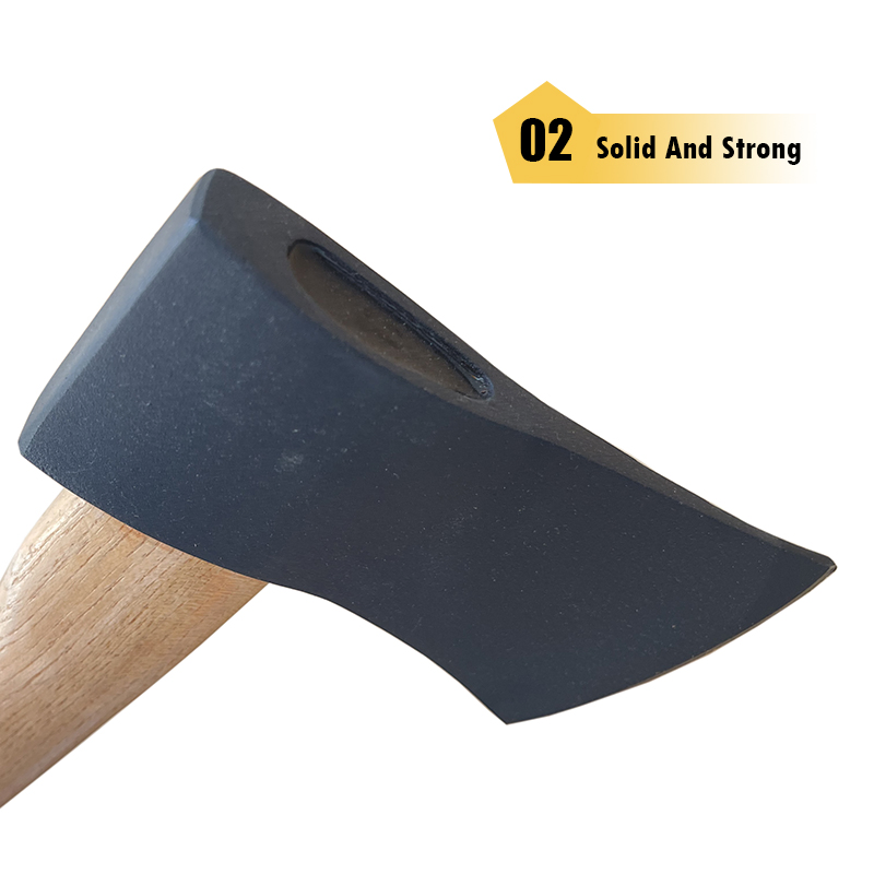 Multi-Purpose Wood Handle Carbon Steel Splitting Garden Axe