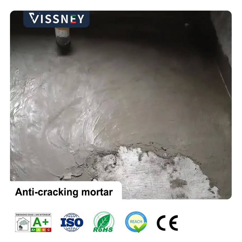 Vissney Ultra Durable Anti Crack Mortar for Long Lasting Protection of Structural Concrete Elements